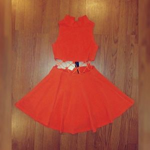 (New)Tangerine A-line Style Dress by Renée London
